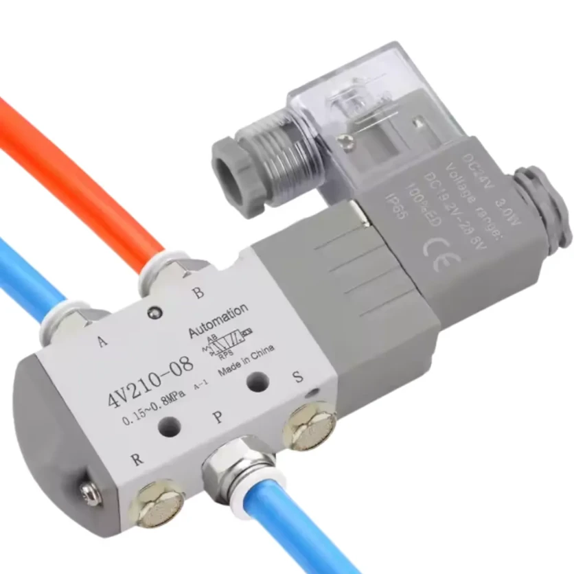 Hulgimüügi täppisvoolu juhtimise pneumaatiline solenoidventiil koos lisaseadmetega