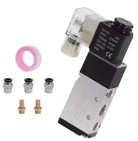 Pneumaatiline solenoidventiil 5 teed 2- positsiooni juhtimine Air 12V 24V